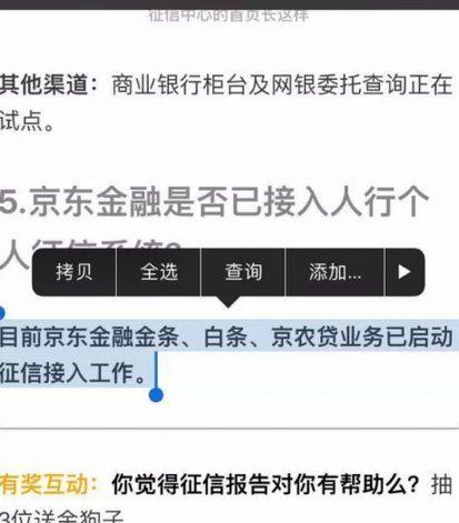 白条现在上征信了吗
