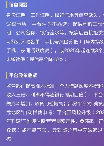 网贷全拒了只有这个下了