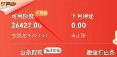 白条有额度但是提现不了怎么办